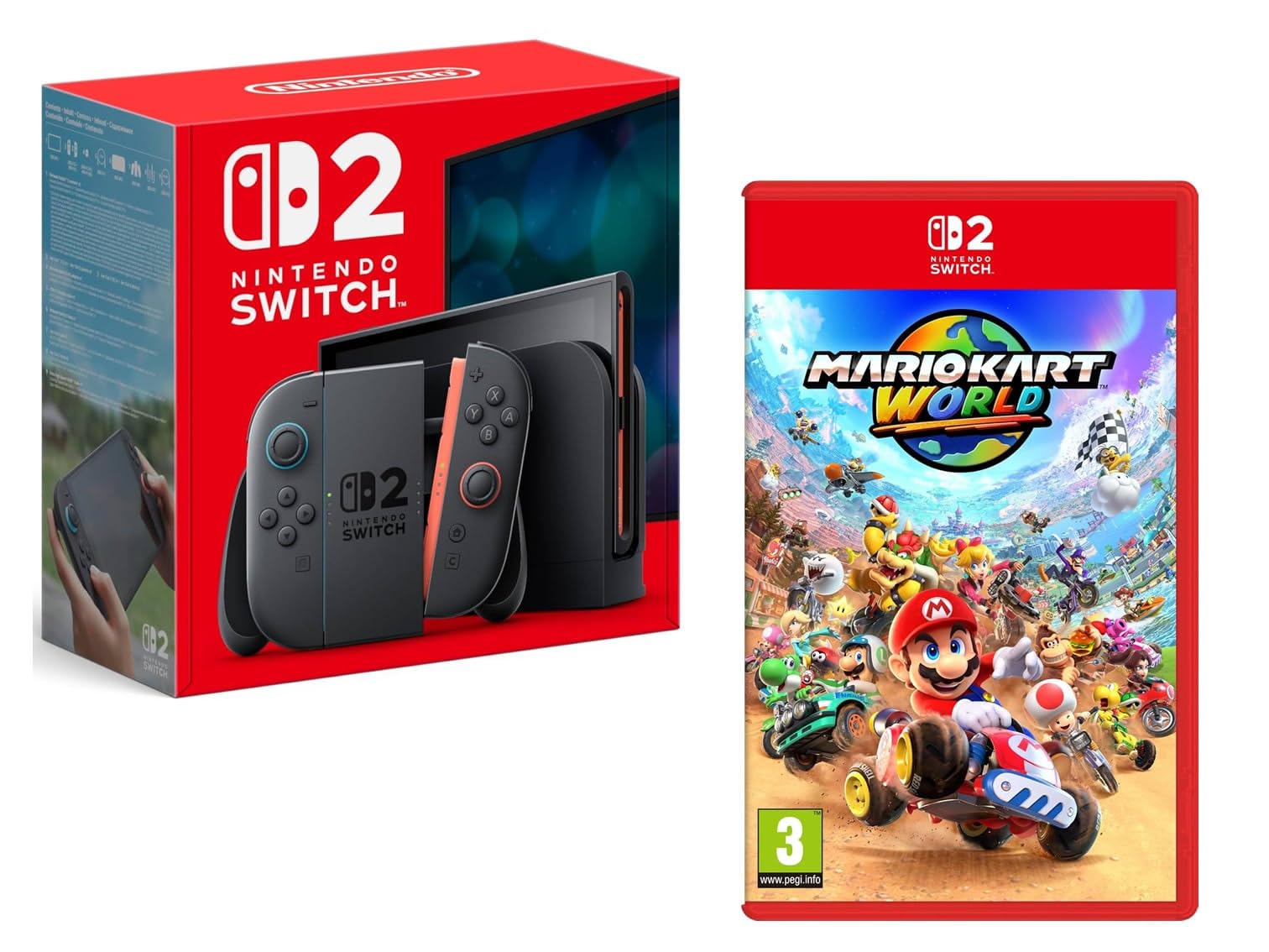 Nintendo Switch 2 Console + Mario Kart World: Amazon.co.uk
